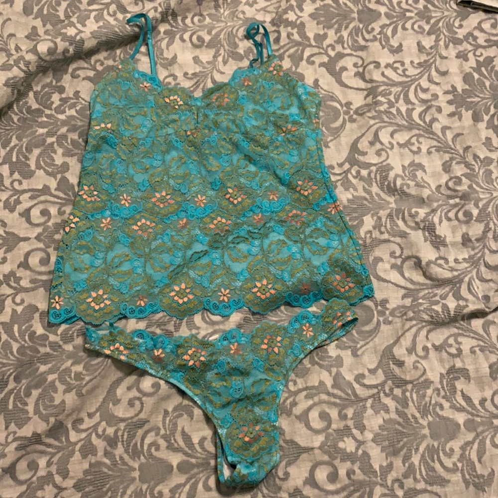 Floral Cosabella lingerie set